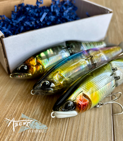 agilly fishing lures Abenz Fishing Prototype V-1 Glide Bait – Inshore Hunter