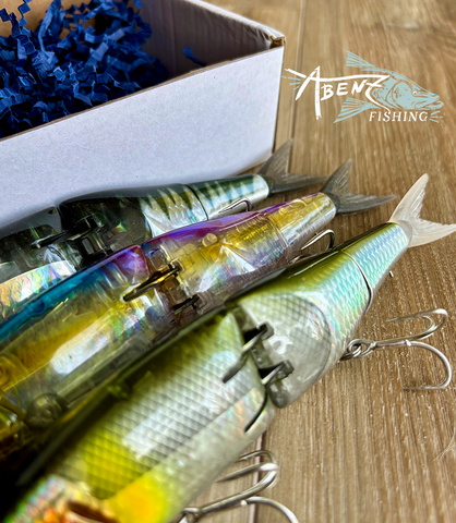 agilly fishing lures Abenz Fishing Prototype V-1 Glide Bait – Inshore Hunter