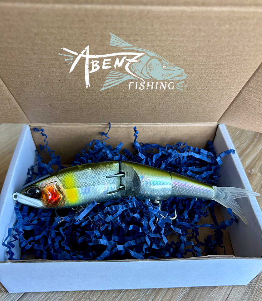 Abenz Fishing Prototype V-1 Glide Bait – Inshore Hunter Abenz Fishing Prototype V-1 Glide Bait – Inshore Hunter