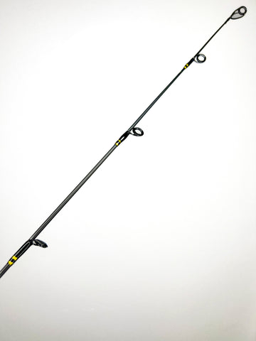 chasing monsters fishing rod and reel Reaction Tackle Spinning Combo Predator Pro themed casting plug and bold design bring the thrill of the arena to every cast River Monsters Catfish Sz40 7ft.